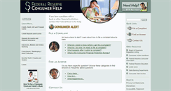 Desktop Screenshot of federalreserveconsumerhelp.gov